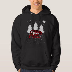 Veste À Capuche Famille de pyjama d'arbre de Noël de nounours pepa
