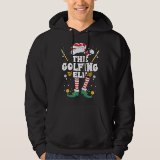Veste À Capuche Famille des elfes de golf correspondant au pyjama 