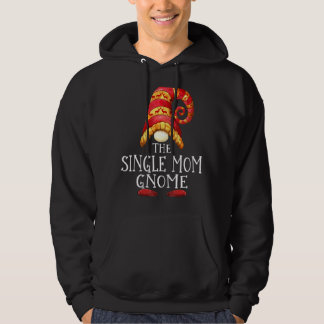 Veste À Capuche Famille Gnome de maman célibataire Groupe de jumel