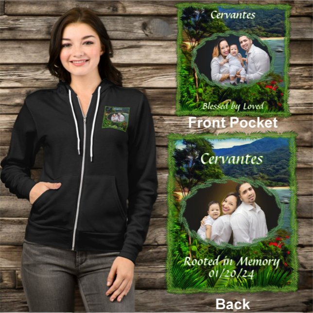 Veste À Capuche Family Rooted in Love 0828 (Créateur téléchargé)