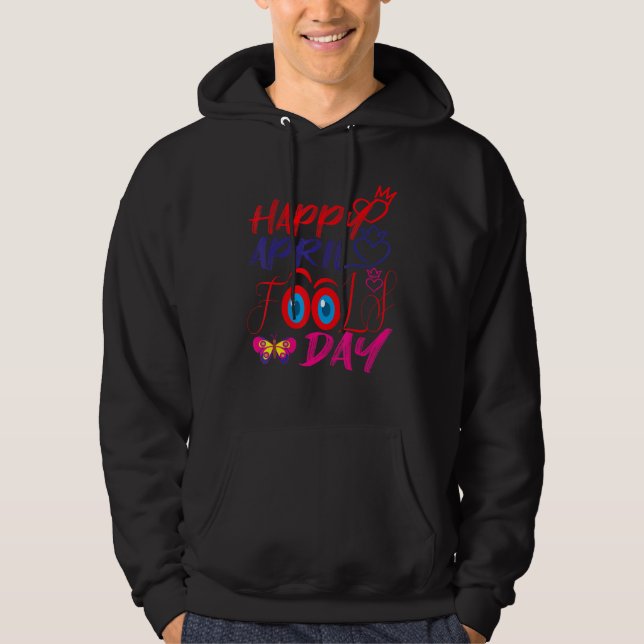 Veste À Capuche Fanny April Fools farces plaisanteries Happy April (Devant)