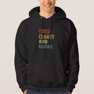 Veste À Capuche Fatigué Cranky Et Cassé La Vie De La Peur Existent