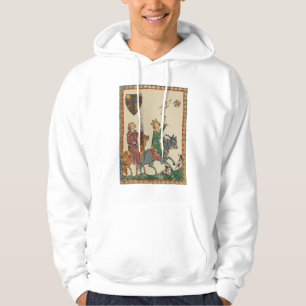 Veste À Capuche Fauconnerie, Codex Manesse du XIVe siècle