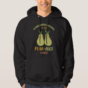 Veste À Capuche Félicitations au couple parfait pour la mariée et 