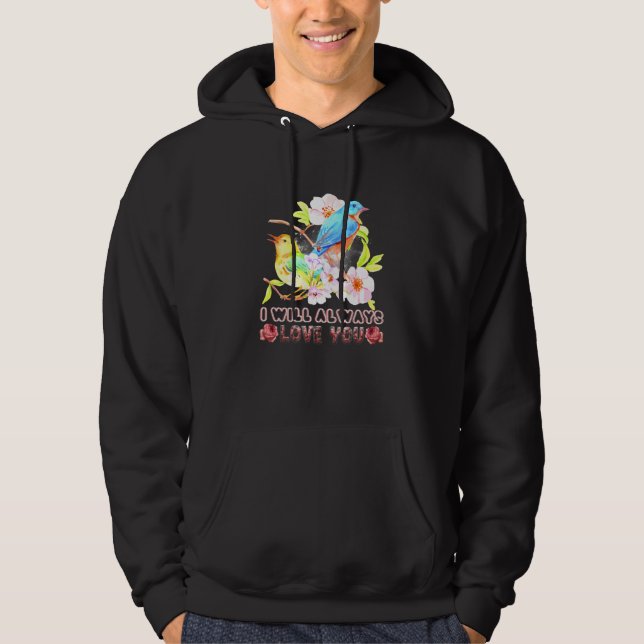 Veste À Capuche Femme d'oiseaux (Devant)