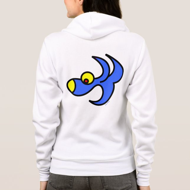 Veste À Capuche femme drôle de mode de capuche par jango fashion (Dos)