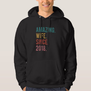 Veste À Capuche Femme Extraordinaire depuis 2018 4ème anniversaire