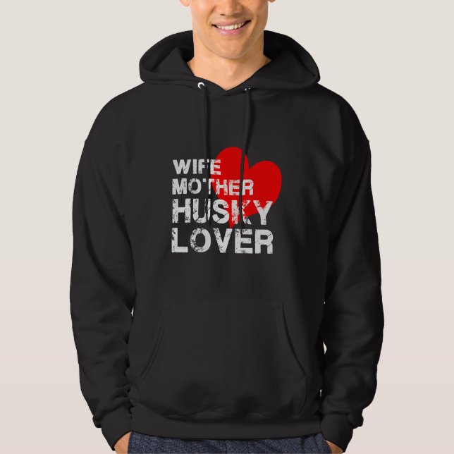 Veste À Capuche Femme Mère Husky (Devant)