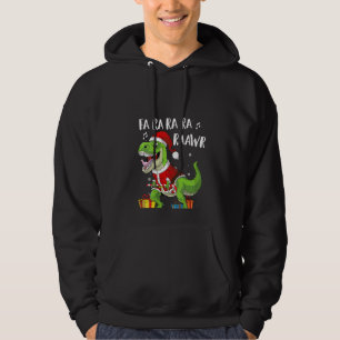 Veste À Capuche Femmes Fa Ra Ra Ra Ra Rawr Père Noël Dinosaur T Re