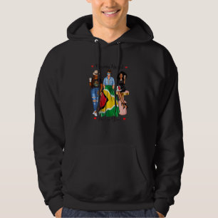 Veste À Capuche Femmes Noir Mexicain Femmes Demi Mexicain Guyana G