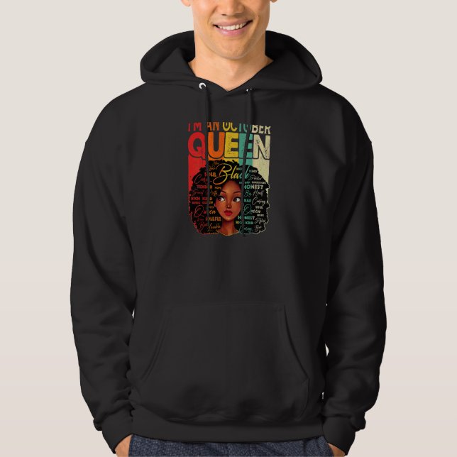Veste À Capuche Femmes Retro Awesome JunetDix Je suis une coupe d' (Devant)