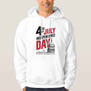 Veste À Capuche Fête de l'Indépendance du 4 juillet 250e anniversa