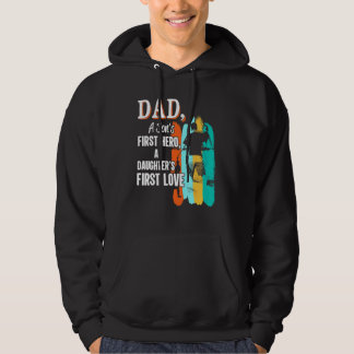 Veste À Capuche Fête des pères Papa A Sons Premier Héros