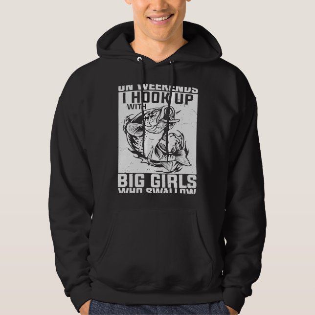 Veste À Capuche Fête des pères Pêche Pêcheur Hook 1 (Devant)