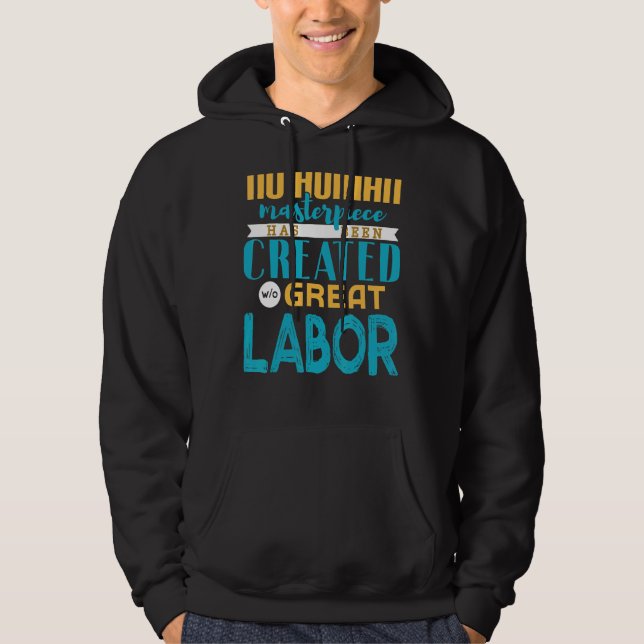 Veste À Capuche Fête du travail 2 (Devant)