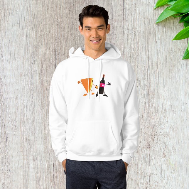 Veste À Capuche Fête du vin et du fromage amusante (Créateur téléchargé)
