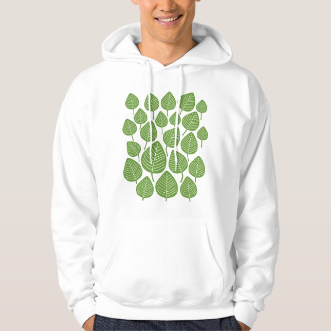 Veste À Capuche Feuille (Devant)