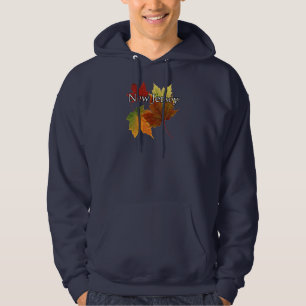 VESTE À CAPUCHE FEUILLE D'AUTOMNE DANS LE NEW JERSEY
