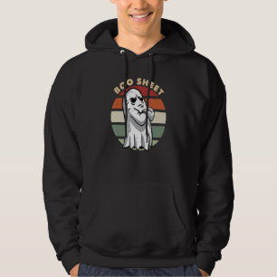 Veste À Capuche Feuille de livre Fantôme Halloween Feuille de livr