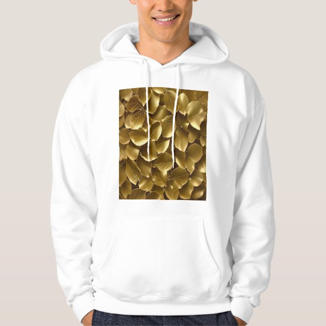 Veste À Capuche Feuille d'or (Devant)