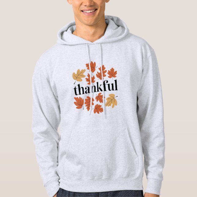 Veste À Capuche Feuilles d'automne (Devant)