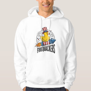 Veste À Capuche Feux d'artifice Canard Patriote Conception de Chem