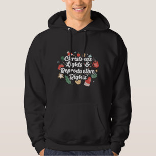 Veste À Capuche Feux De Noël Et Droits De Reproduction Noël