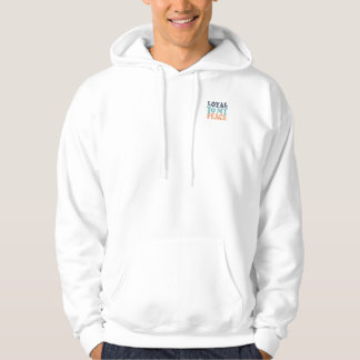 Veste À Capuche Fidèle à ma paix Sweats à capuche pour hommes