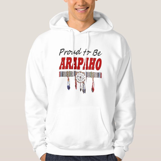Veste À Capuche Fier d'être sweatshirt à capuchon adulte d'Arapaho (Devant)