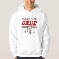 Fier d'être sweatshirt à capuchon adulte de Cree