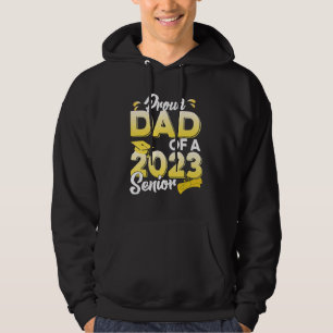 Veste À Capuche Fier Papa D'Un Diplôme Supérieur De 2023