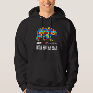 Veste À Capuche Fier Petit Frère Ours Sensibilisations sur l'autis