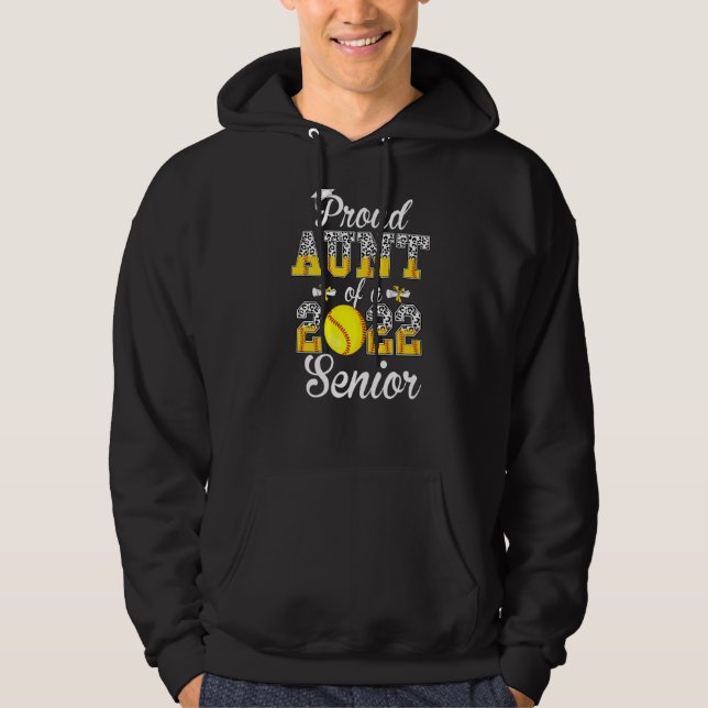 Veste À Capuche Fier Tante D'Un Jeu De Softball Leopard 2022 (Devant)