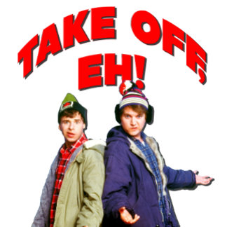 Veste À Capuche Fièrement Canadien - Bob & Doug McKenzie