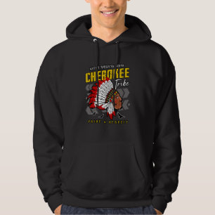 Veste À Capuche Fierté de la tribu Cherokee d'Indien d'Amérique au
