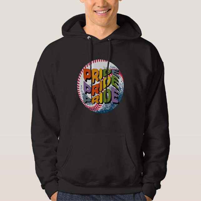 Veste À Capuche fierté du baseball (Devant)