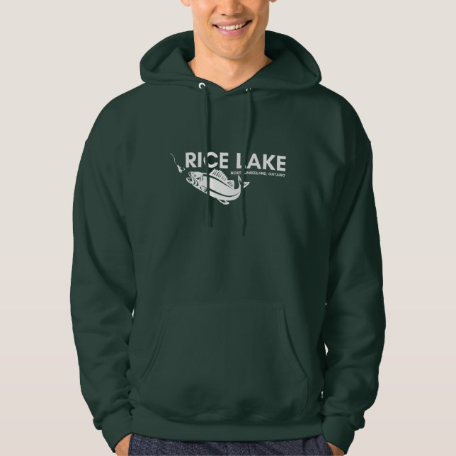Veste À Capuche Fierté du lac Rice (Devant)