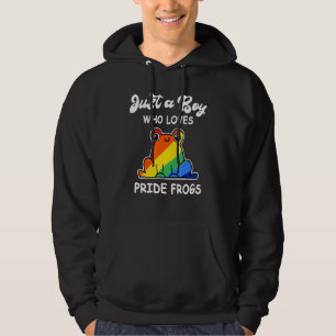 Veste À Capuche Fierté LGBT Gay Grenouille Arc-en-ciel LGBTQ 1