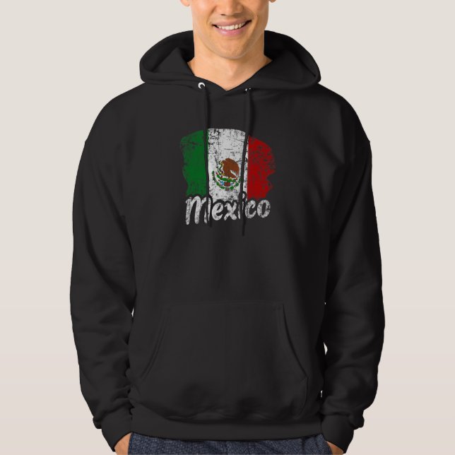Veste À Capuche Fierté mexicaine vintage (Devant)