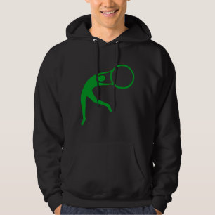 Veste À Capuche Figure de gymnastique rythmique - Vert herbe