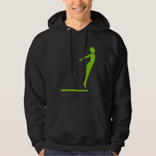 Veste À Capuche Figure de plongée - Martian Green