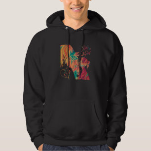 Veste À Capuche Fille de cheval Amour Chevaux Équitation Cavalier 