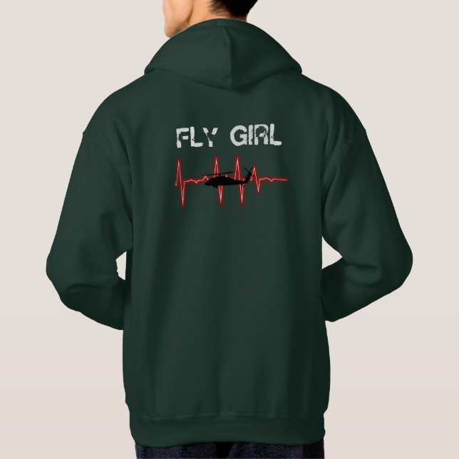 Veste À Capuche Fille de mouche (Dos)