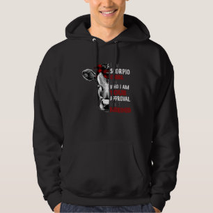 Veste À Capuche Fille de vache Fille Scorpion Votre approbation n'