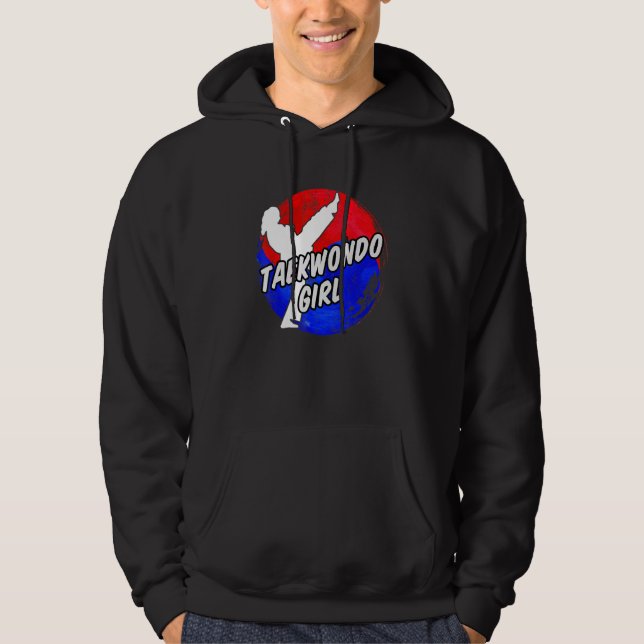 Veste À Capuche Fille Taekwondo (Devant)