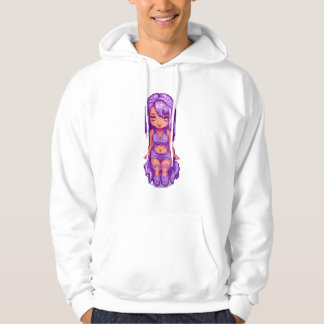 Veste À Capuche Fille violette