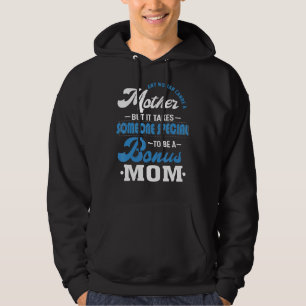 Veste À Capuche Filles Fier Bonus Maman Stepmaman Stepmère Mère