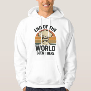 Veste À Capuche Fin du monde - Il y a eu Retro Nuclear Desi