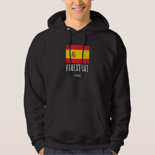 Veste À Capuche Finestrat Espagne Es Drapeau Ville - Bandera Ropa