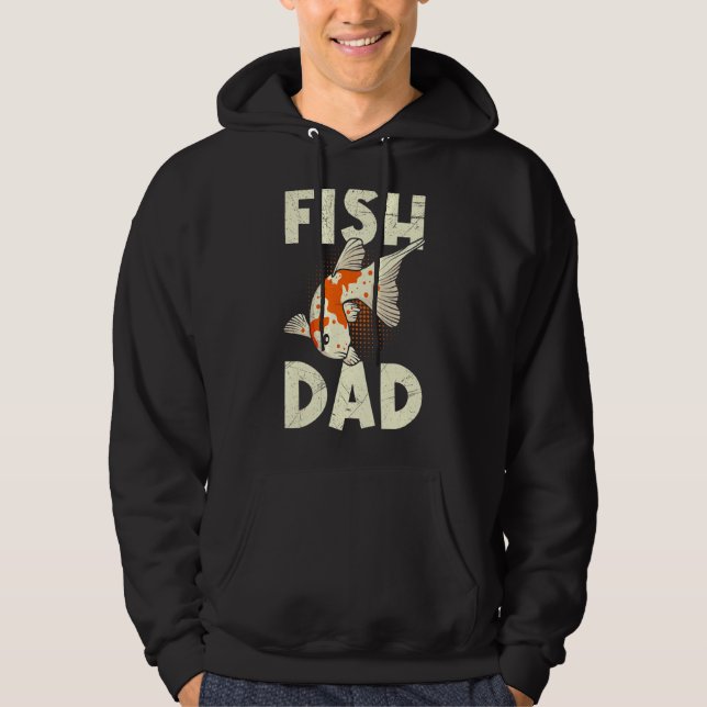 Veste À Capuche Fish Papa Koi Papa Koi Pond (Devant)